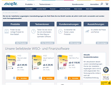 Tablet Screenshot of buhl.de